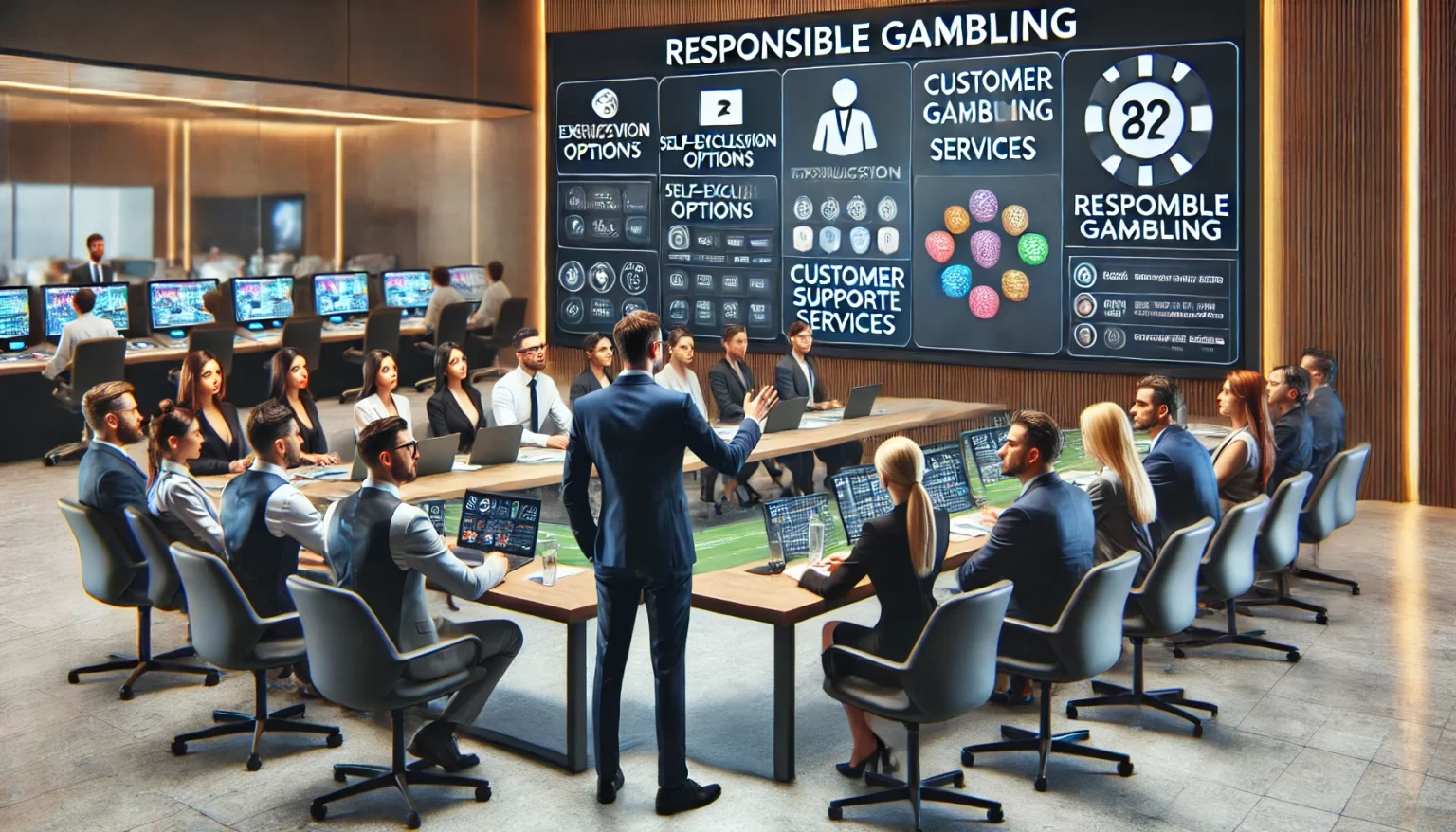 Employee Training and Customer Support for Responsible Gambling - mrlucky88a