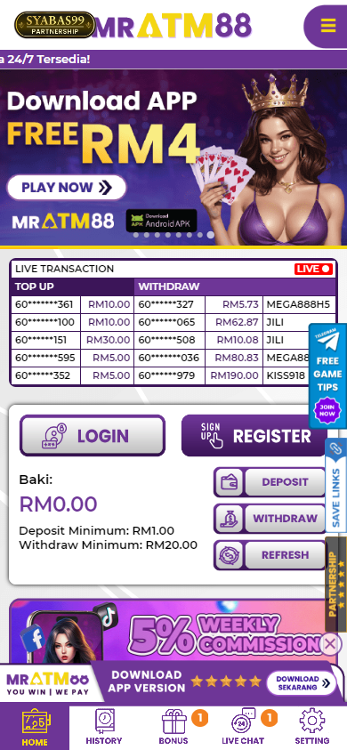 MrAtm88 - Homepage - mrlucky88a