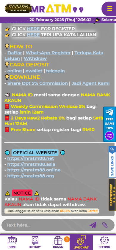 MrAtm88 - Live Chat - mrlucky88a