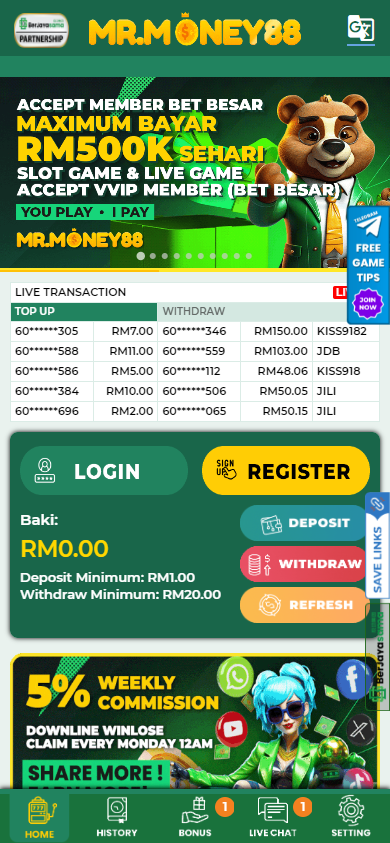 MrMoney88 - Homepage - mrlucky88a