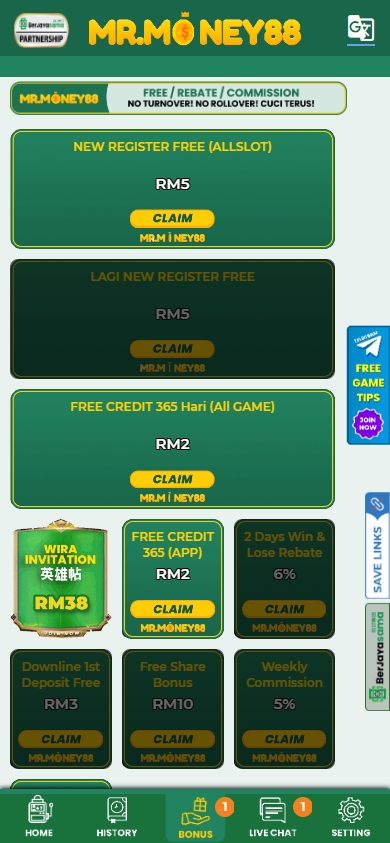 MrMoney88 - Promotion - mrlucky88a