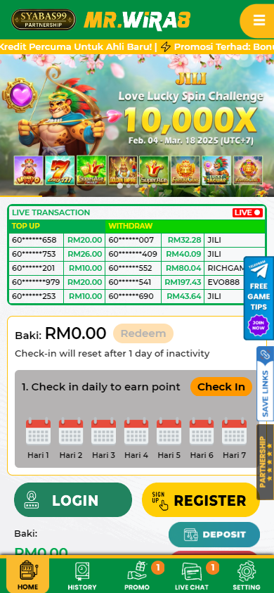 MrWira8 - Homepage - mrlucky88a