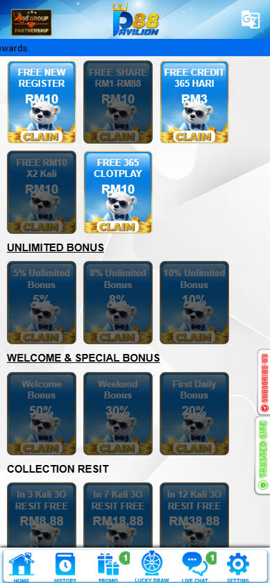Pavilion88 - Promotion - mrlucky88a